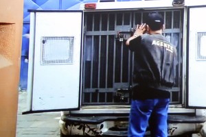 Cena do filme "Juízo". 