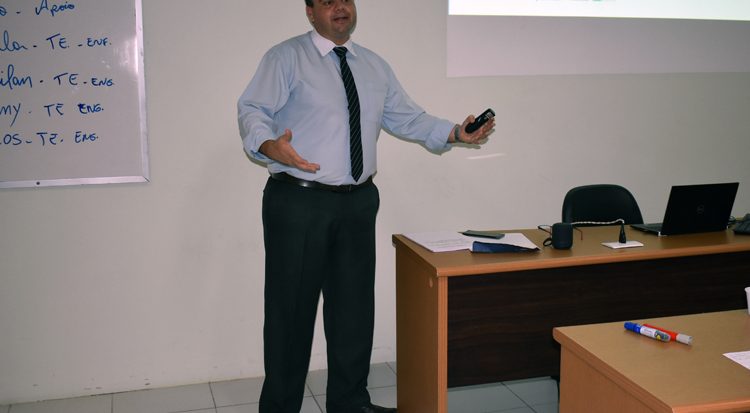 Rafael Porto de Freitas, responsável pelo treinamento