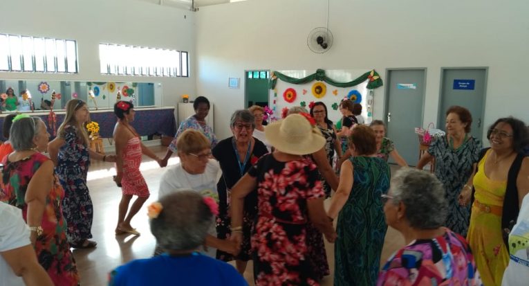 O animado baile da primavera