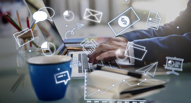 Corporate Management Strategy Solution Branding Concept