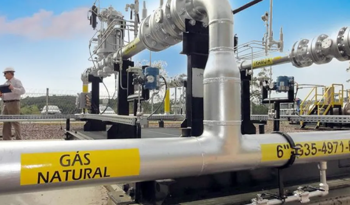 Gás natural — Foto: Divulgação/Petrobras