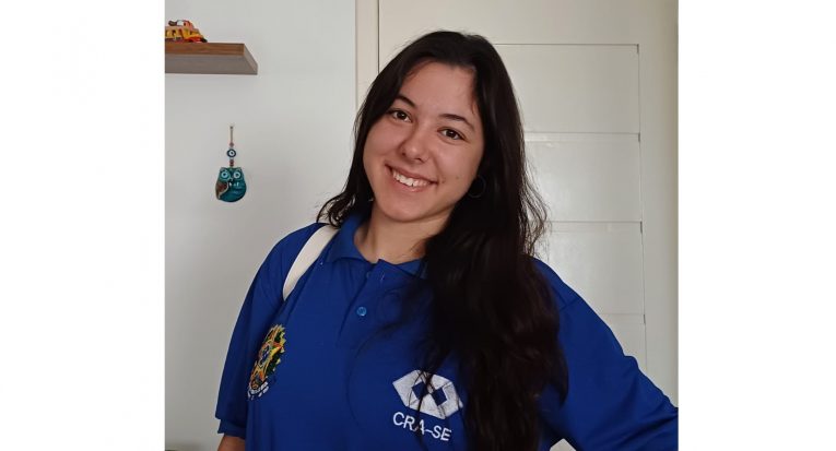 Sophia Di Carluccio Schimmelpfeng- Estudante do 1° período de Administração da Universidade Tiradentes 