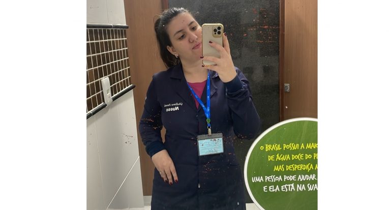 Giulliana Amado- estudante do 8º período de Biomedicina da Universidade Tiradentes 