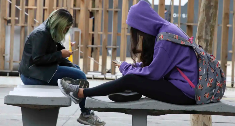 A preferência das crianças por redes sociais e aplicativos de celular vem tomando o espaço dedicado anteriormente aos jogos e brincadeiras de rua ou com com acessórios físicos (Rovena Rosa/Agência Brasil)