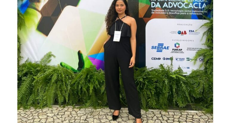 Ana Vitória Gonzaga de Carvalho- Estudante do 7º período do curso de Direito da Universidade Tiradentes 