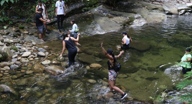 Muitas pessoas têm buscado conhecer trilhas e paisagens naturais, como forma de buscar um maior contato com a natureza: esta é uma das práticas pregadas pelo movimento slow (Tânia Rêgo/Agência Brasil)