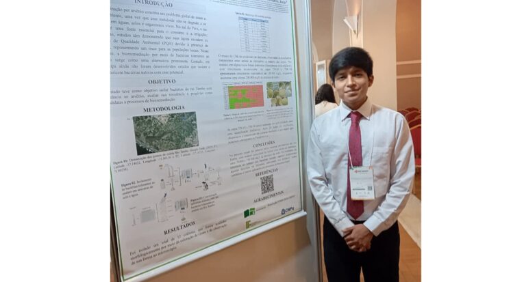 Gerardo Delgado Calizaya ao Brasil - aluno de Engenharia Biotecnológica na Universidad Católica de Santa María (UCSM)