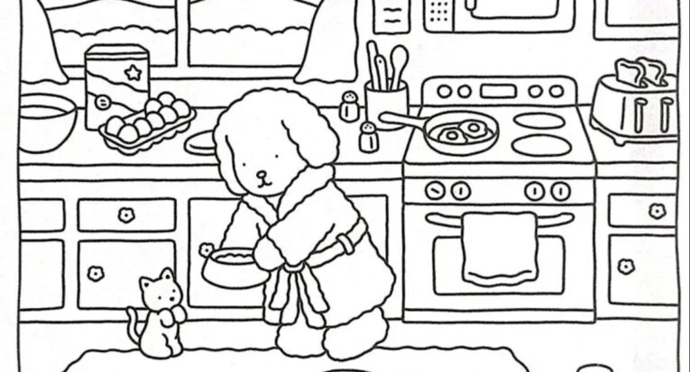 Os mais populares dentre os livros de colorir são os da série Bobbie Goods, com mais de  2,5 milhões de exemplares vendidos no Brasil. (Reprodução/via Agência Brasil)