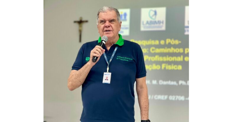 Dr. Estélio Dantas-professor do curso de Medicina da Unit e coordenador do Laboratório de Biociências da Motricidade Humana (LABIMH)